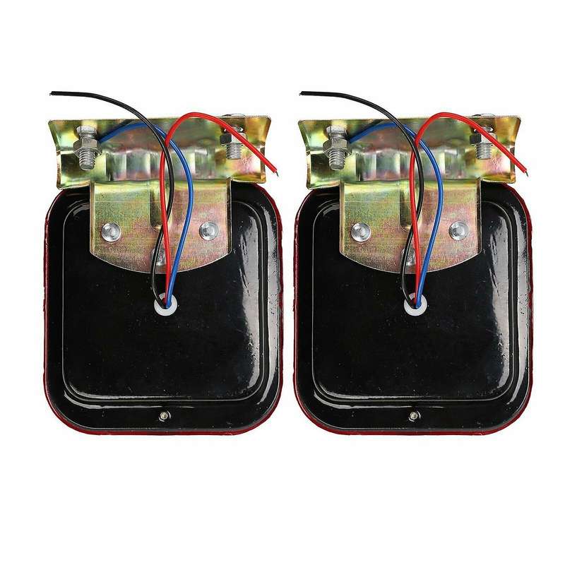 2X 4.5 Inch 20 LED Trailer Tail Truck Boat Turn Signal Brake Light 12V