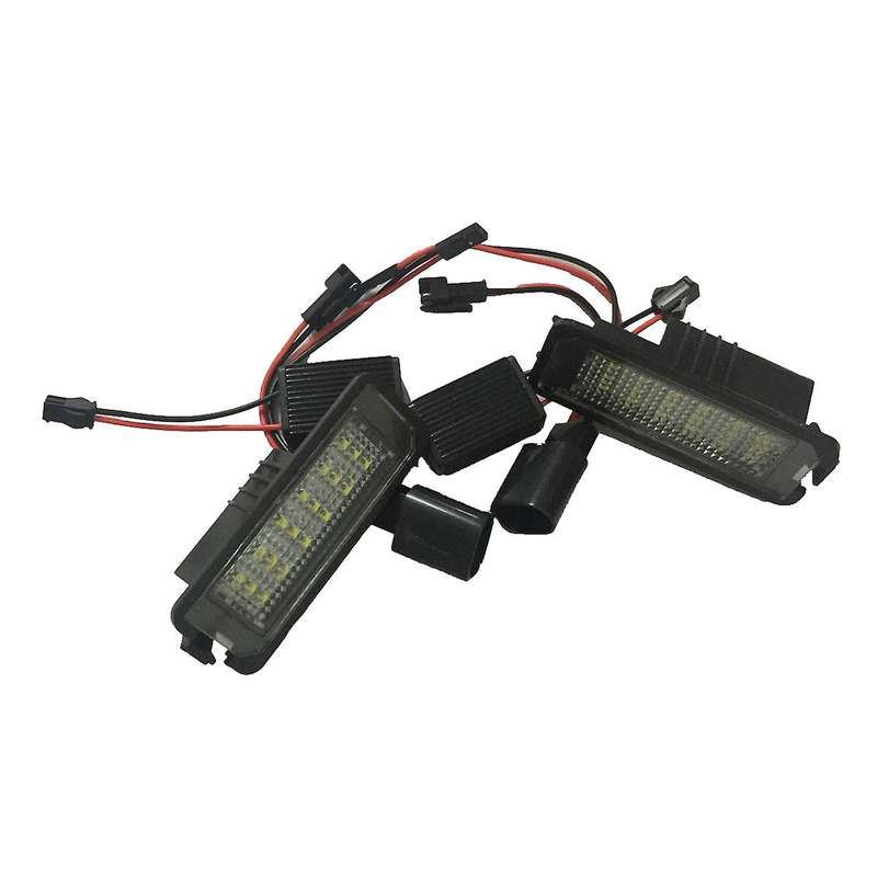 2x 24 LED License Number Plate Light for B6 B7 Golf MK5 MK6