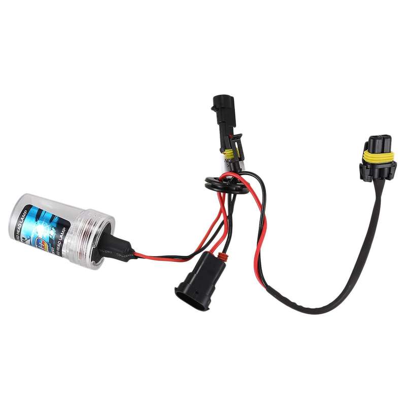 2X 55W H11 Xenon HID Front Light Headlight Car Xenon Lamp Light (6000K)