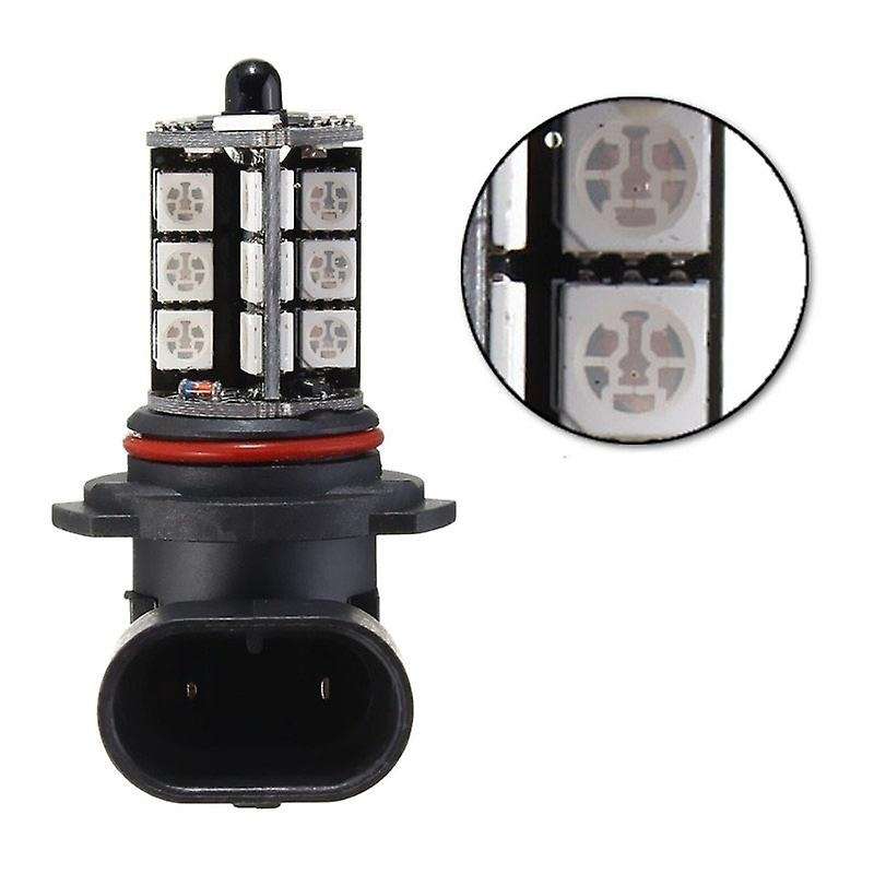 2X 5050 Rgbw Led 27Smd 9005/9006 Color Changing Car Headlight Fog/Driving Light Car Lighting Bulb+24