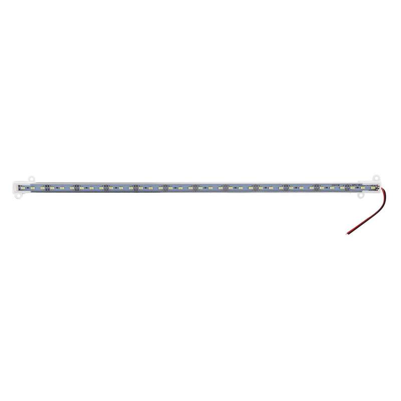 2x 50CM 12V 36LED 5630 SMD Hard Strip Light Aluminum Shell White
