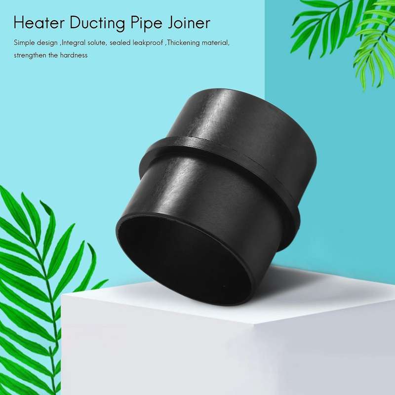 2X 75mm Car Heater Duct Joiner Pipe Parking Heater Hose Line Connector for Webasto Eberspacher(Long