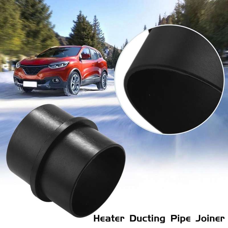 2X 75mm Car Heater Duct Joiner Pipe Parking Heater Hose Line Connector for Webasto Eberspacher(Long