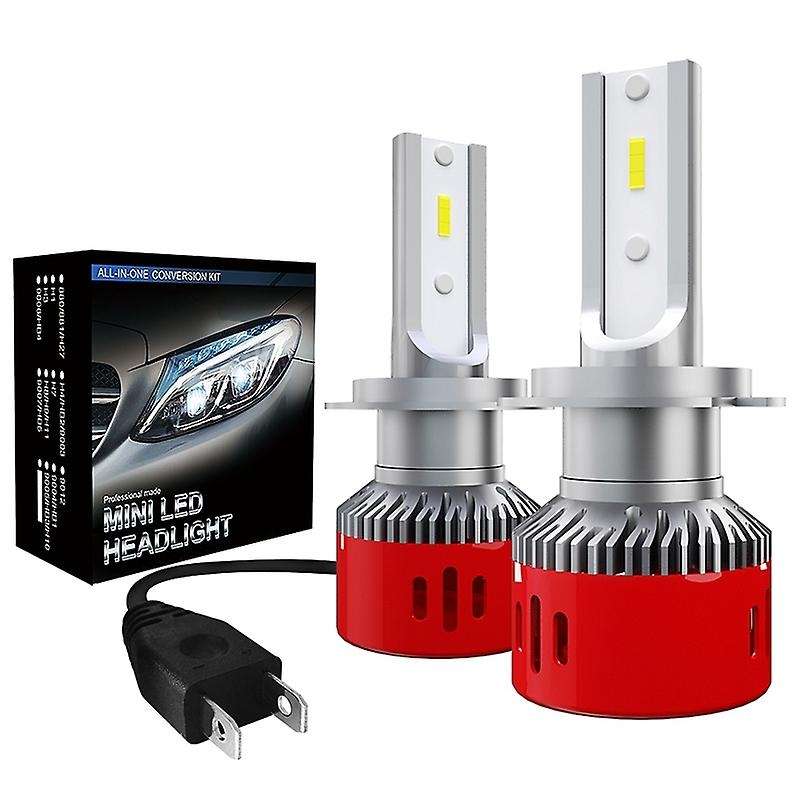 2X 6000K H4 Led H7 H11 H8 Hb4 H1 H3 Hb3 Auto 1903 Car Headlight Bulbs 60W 6000Lm Led Automotivo(H7)