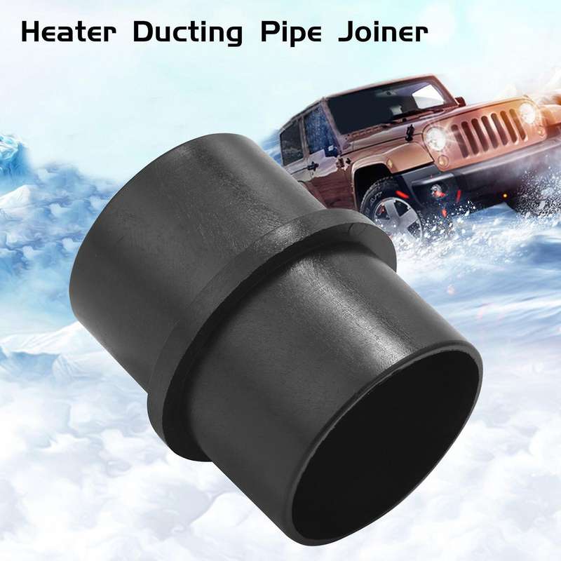 2X 60mm Car Heater Duct Joiner Pipe Air Parking Heater Hose Line Connector for Webasto Eberspacher(