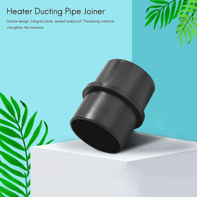 2X 60mm Car Heater Duct Joiner Pipe Air Parking Heater Hose Line Connector for Webasto Eberspacher(