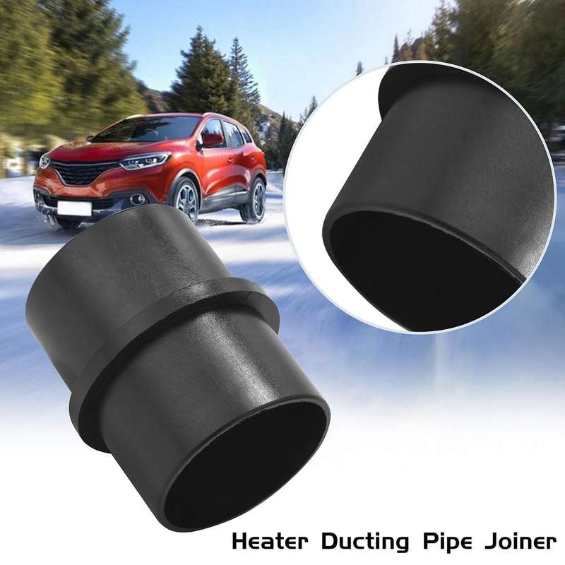 2X 60mm Car Heater Duct Joiner Pipe Air Parking Heater Hose Line Connector for Webasto Eberspacher(