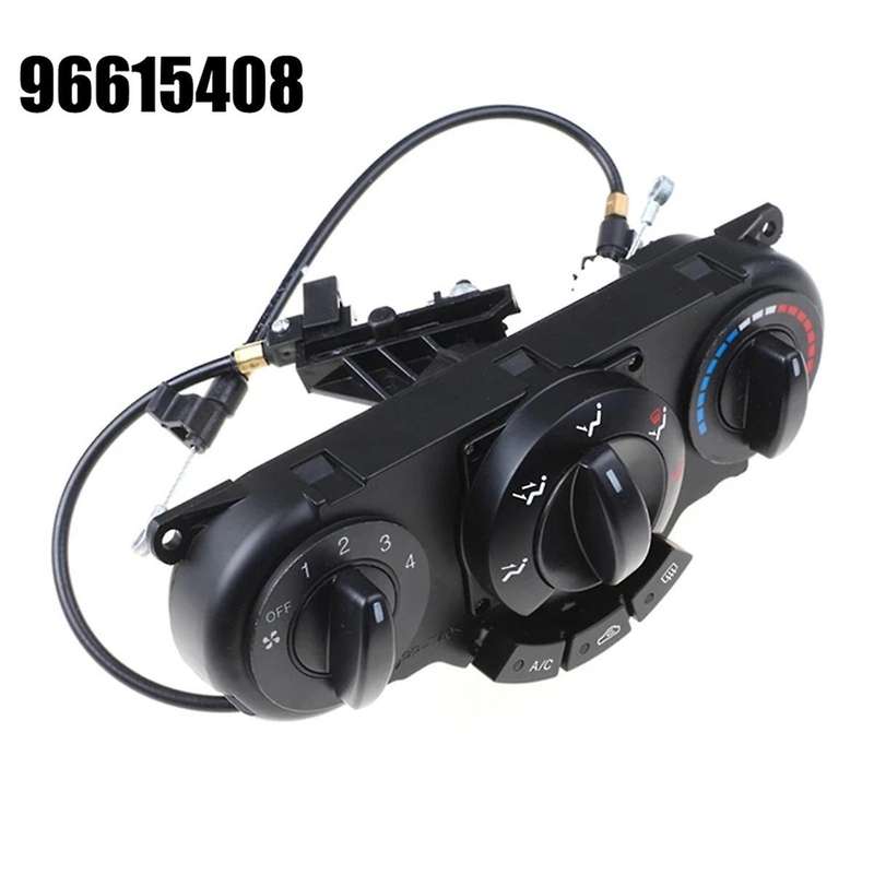 2x A/c Heater Control Panel 96615408 Air Conditioner Climate Switch for Lacetti Nubira Optra Excelle