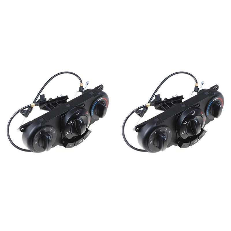 2x A/c Heater Control Panel 96615408 Air Conditioner Climate Switch for Lacetti Nubira Optra Excelle
