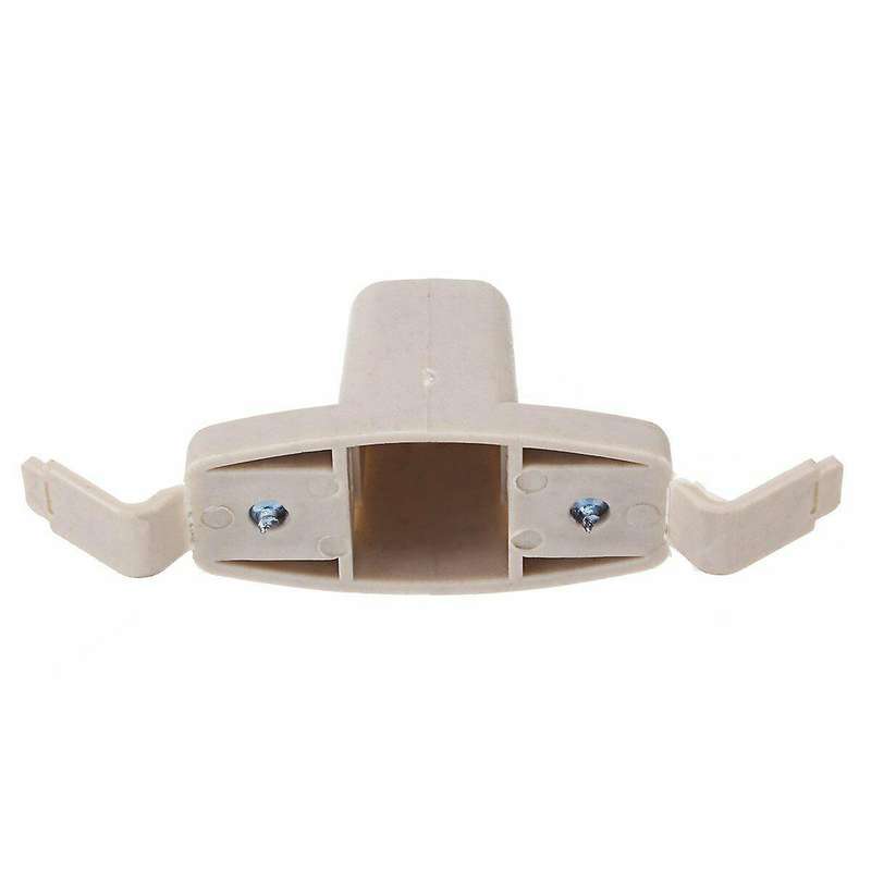 2X Beige Sun Visor Clip Holder Bracket 51168243575 Compatible E46 3 Series 325 M3