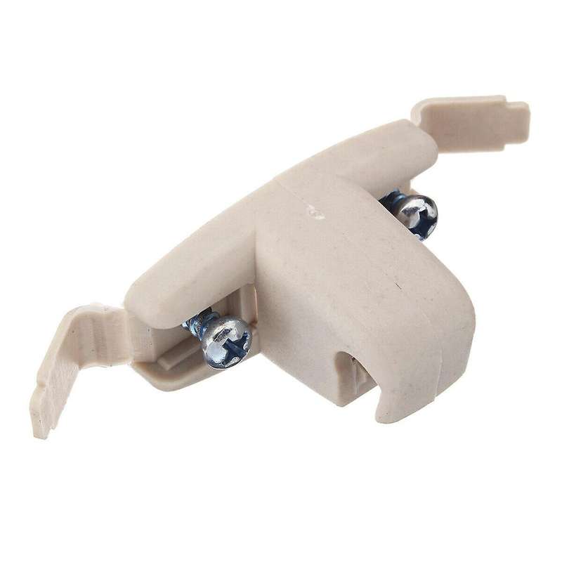 2X Beige Sun Visor Clip Holder Bracket 51168243575 Compatible E46 3 Series 325 M3