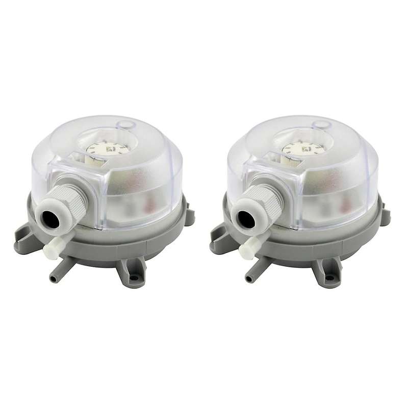 2x Air Pressure Switch 50-500pa Adjustable Micro- Pressure Air Switch