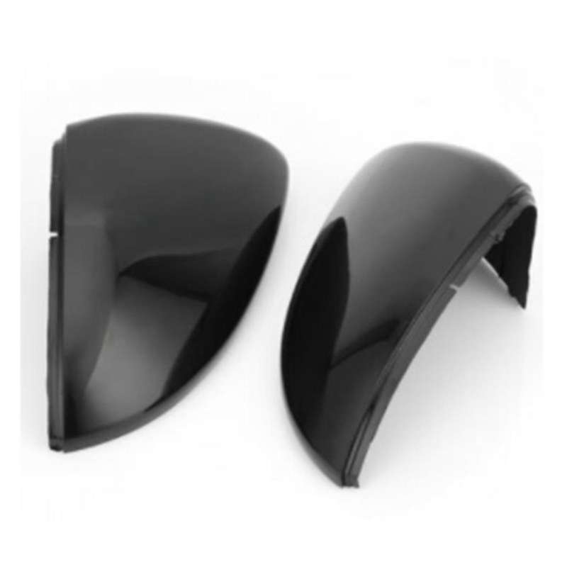 2x Car Black Rear View Mirror Cover for Golf 7 7.5 Jialu 2014-2018 Rear View Mirror Modification Par