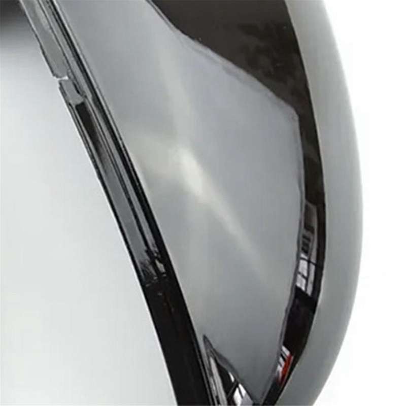 2x Car Black Rear View Mirror Cover for Golf 7 7.5 Jialu 2014-2018 Rear View Mirror Modification Par