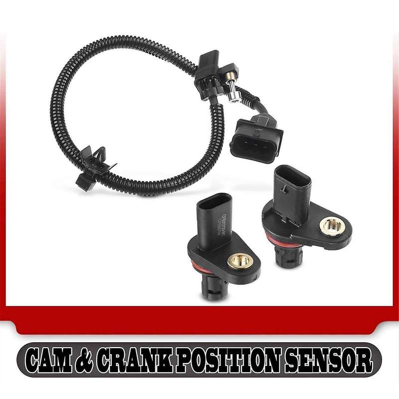 2X Car Camshaft & 1X Crankshaft Position Sensor for Sonic L4 1.8L 55567243 55565708 55565709