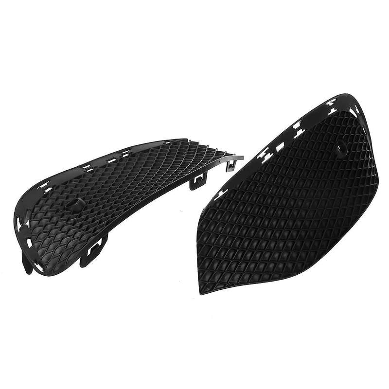 2X Car Front Bumper Fog Light Grille Fog Lamp Grill Cover for E Class W213 2016-2020 2138850822 2138