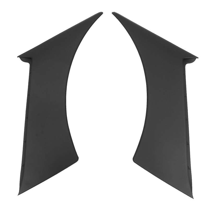 2X Car Front Side for Door Scoops Frame Cover for GT350 Style 2015-2017 Car for Scoops Cover