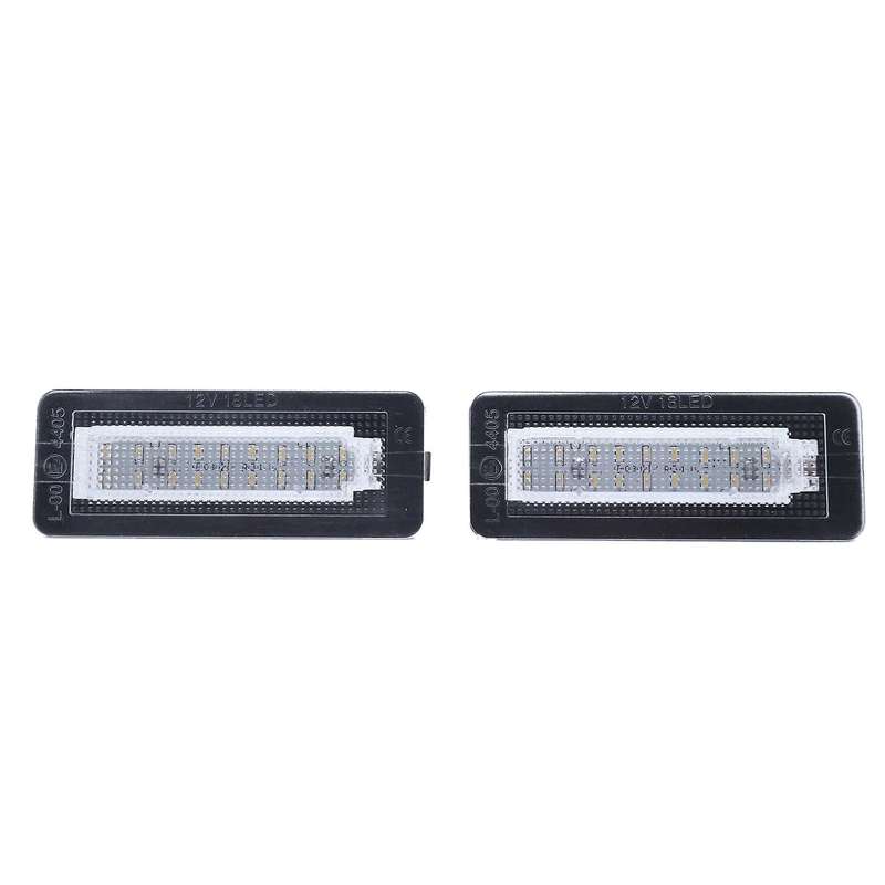 2X Car Led License Plate License Plate Light for - Smart Fortwo W450 W451 W453