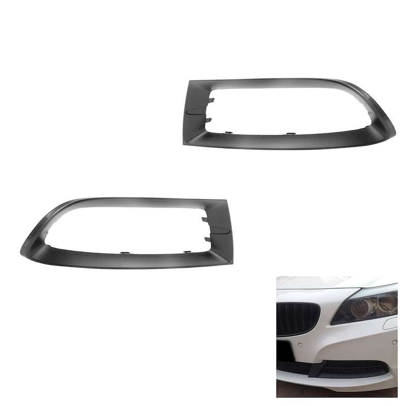 2X Car L+R Front Bumper Grille Grill Lower Trim Decoration Frame for Z4 E89 2009-2016