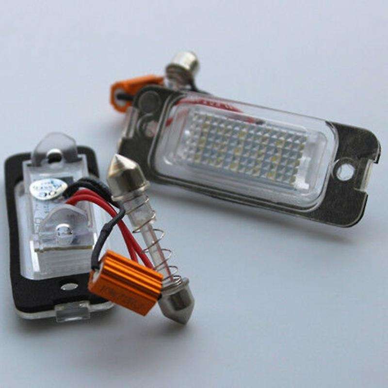 2X Car Led License Plate Light License Plate Light for - W163 W164 X164 ML GL