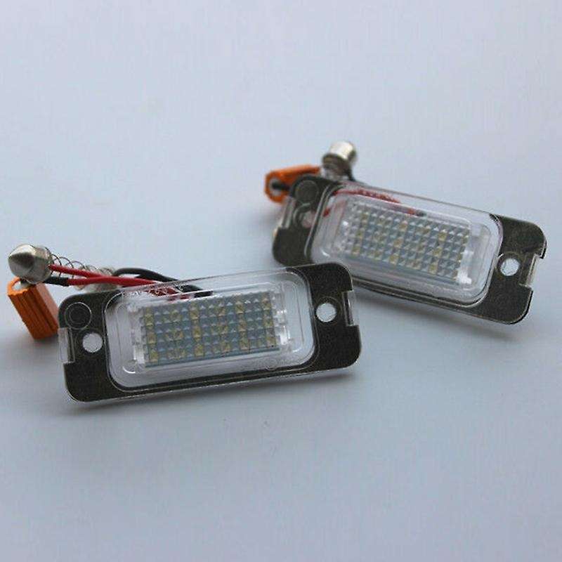 2X Car Led License Plate Light License Plate Light for - W163 W164 X164 ML GL