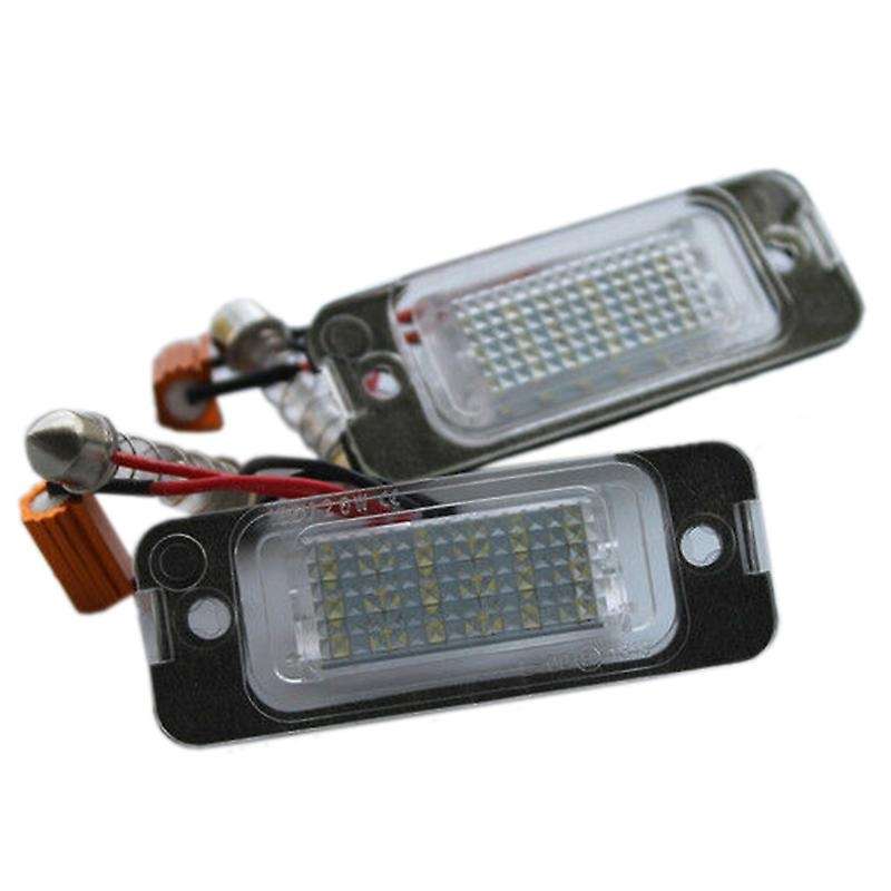 2X Car Led License Plate Light License Plate Light for - W163 W164 X164 ML GL