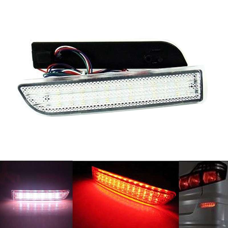 2X Car Led Tail Light Parking Brake Rear Bumper Reflector Lamp for Avensis/Alphard Mki/ Led Tail Lig