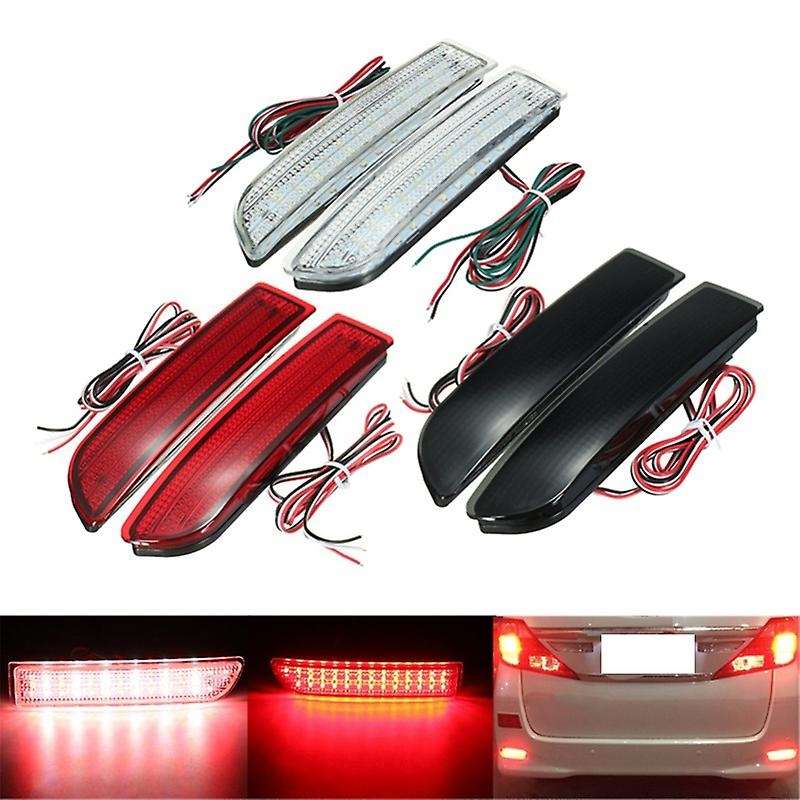 2X Car Led Tail Light Parking Brake Rear Bumper Reflector Lamp for Avensis/Alphard Mki/ Led Tail Lig