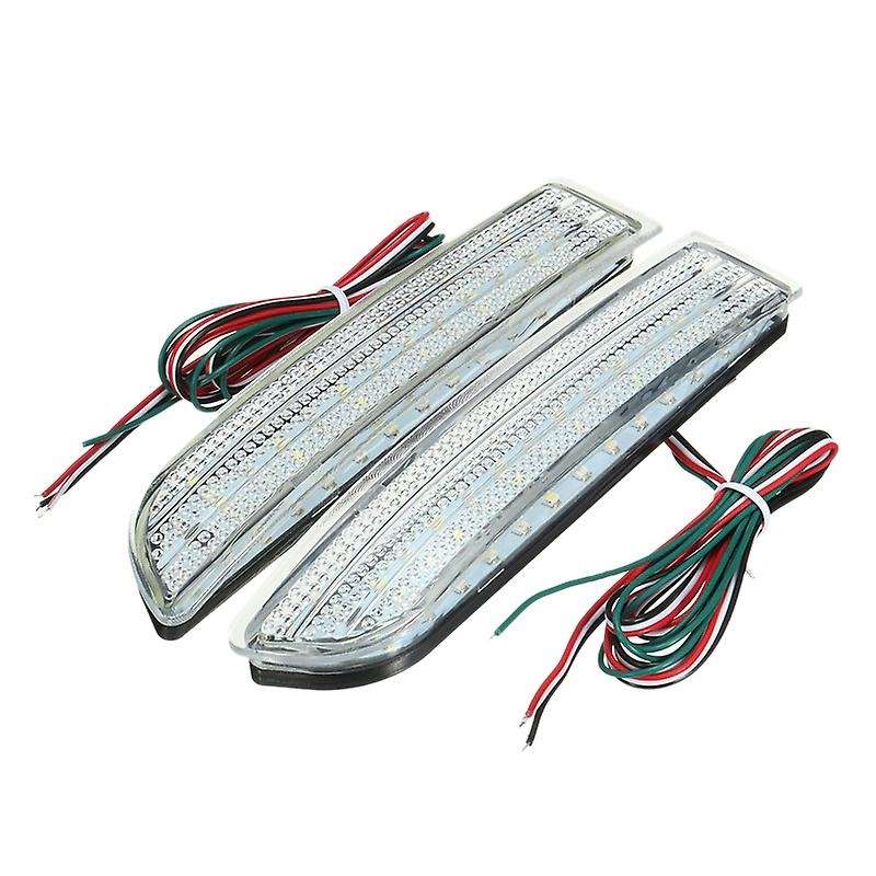 2X Car Led Tail Light Parking Brake Rear Bumper Reflector Lamp for Avensis/Alphard Mki/ Led Tail Lig