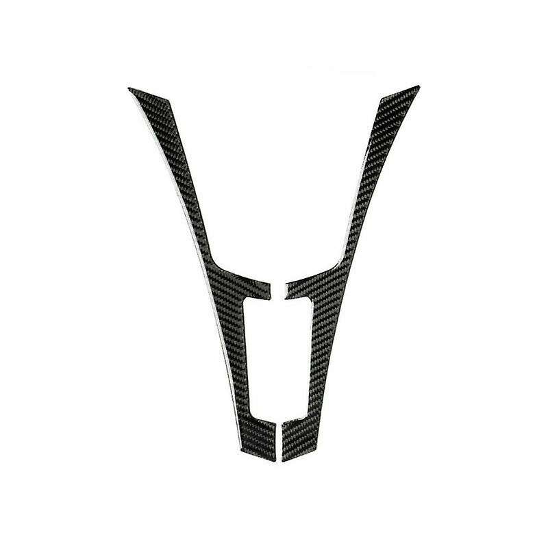 2X Carbon Fiber Interior Console Panel Trim Cover for Q50 Q60 2014-2019