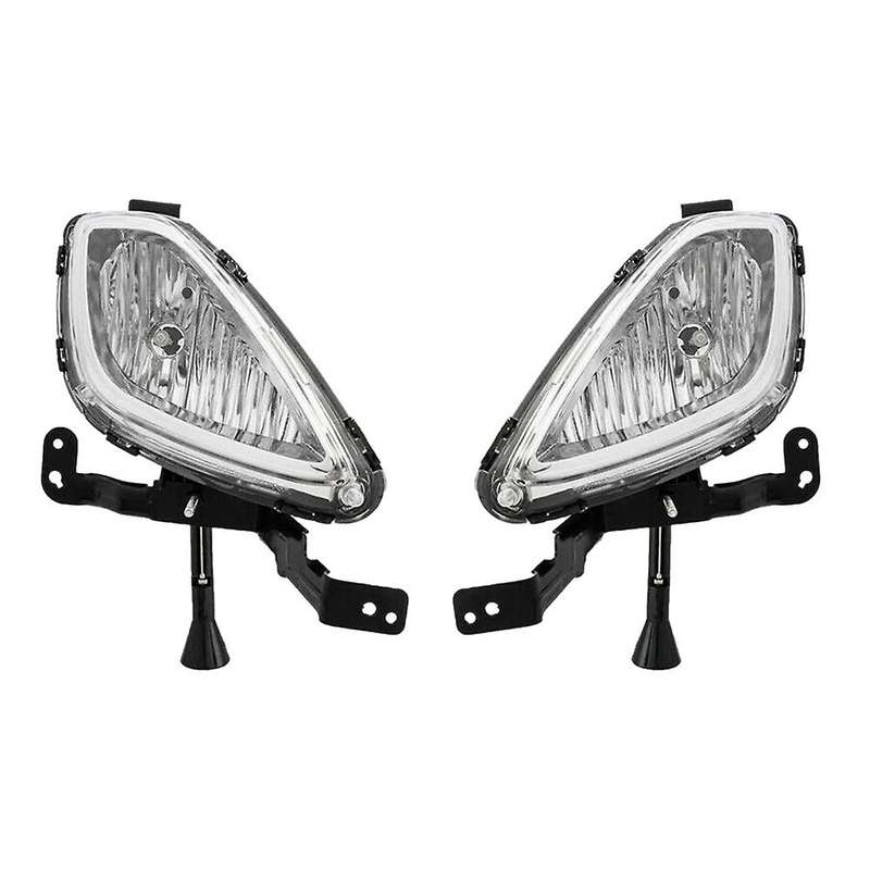 2X Clear Front Bumper Fog Light with 881 Bulbs for 2011 2012 2013