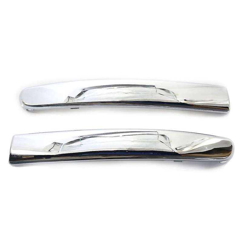 2X Chrome Car Front Bumper Lower Trim Moulding Styling Mouldings for 500 2007-2015 735455056 7354550