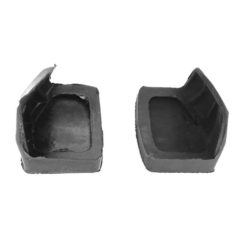 2X Clutch Brake Pedal Rubber Cover Anti-Skid Surface Pads Cover Fit for 1007 207 208 301 307 C3 C4 C