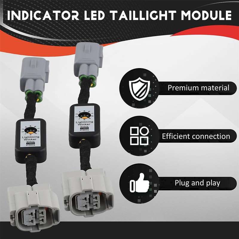 2x Dynamic Turn Signal Indicator LED Taillight Module Fits for Yaris 2020