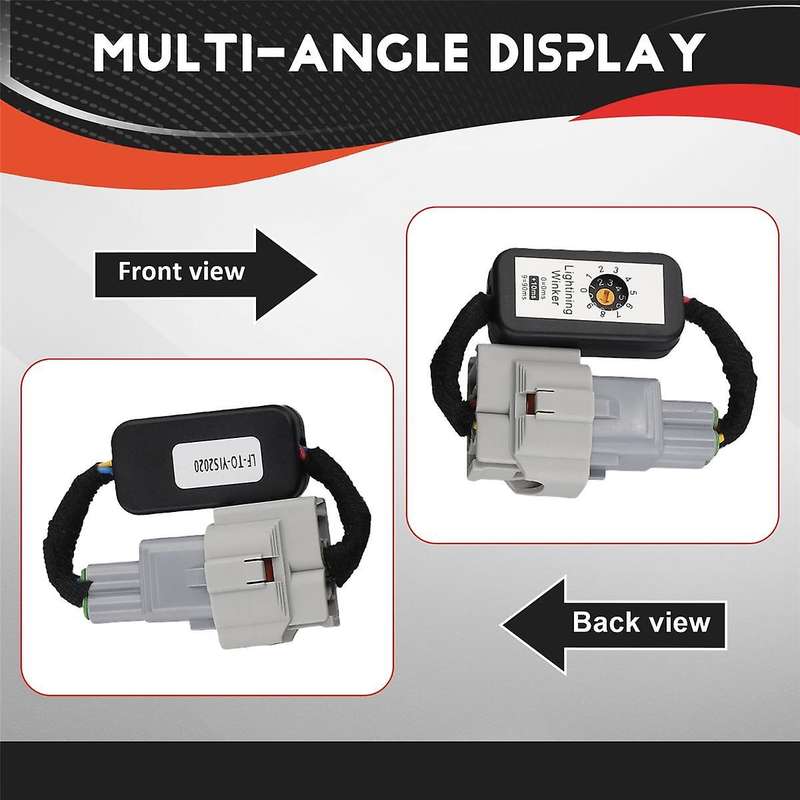 2x Dynamic Turn Signal Indicator LED Taillight Module Fits for Yaris 2020