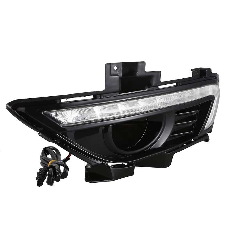 2X DRL Led Daytime Running Light Fog Lamp Cover for Mondeo 2013-2015