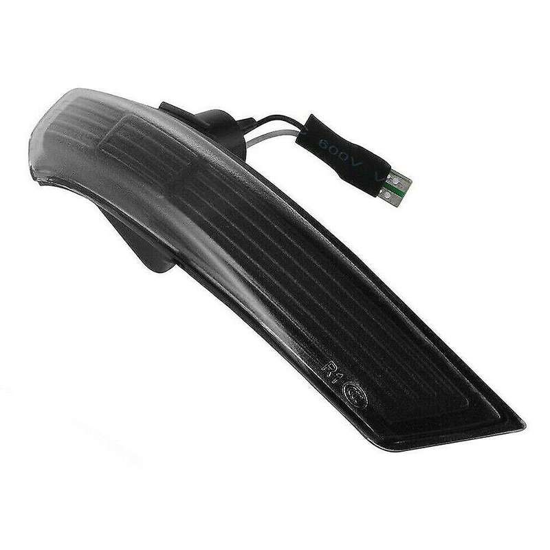 2X Dynamic LED Turn Signal Light Rear Mirror Indicator Light for Focus Mk2 Mk3 Mondeo (Smokded Black