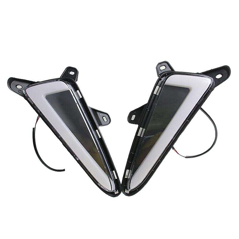 2X Fit 2016- Up for C- Led Turn Signal Daytime Running Switchback Lights,Yellow Light