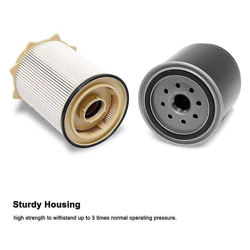 2X Fits for Ram 6.7L Fuel Filter Kit 2013-2018 2500 3500 4500 5500 Water Separate