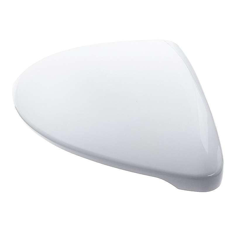 2X for - Golf 7 MK7 - 2014 2015 2016 17 2018 Front White Rearview Side Wing Mirror Cap Cover 5G08575