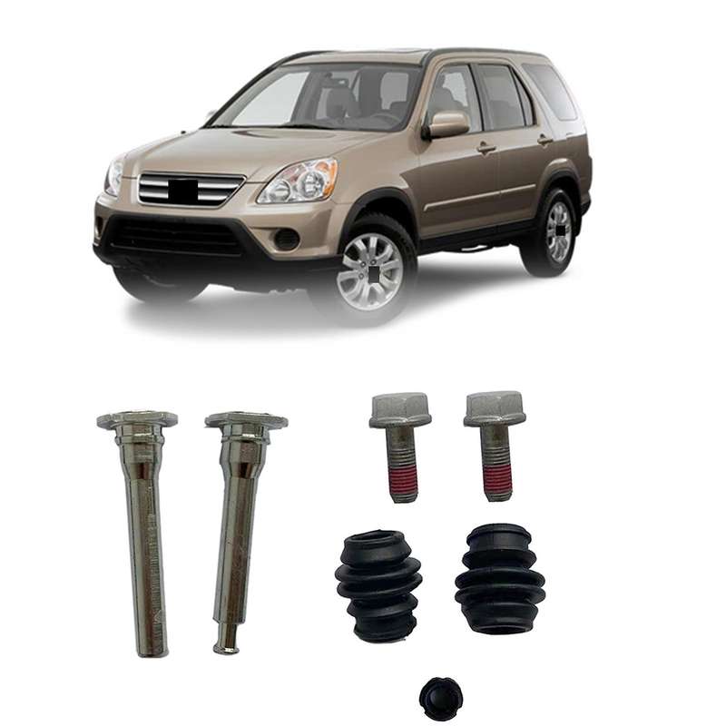 2x Front Brake Caliper Slider Pin Guide Kit for Honda Crv Cr-v Mk2