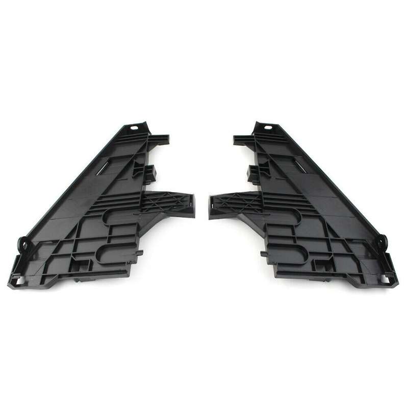 2X for 2 LR2 Head Light Lamp HeadLight Support Bracket Black Auto Parts Left + Right