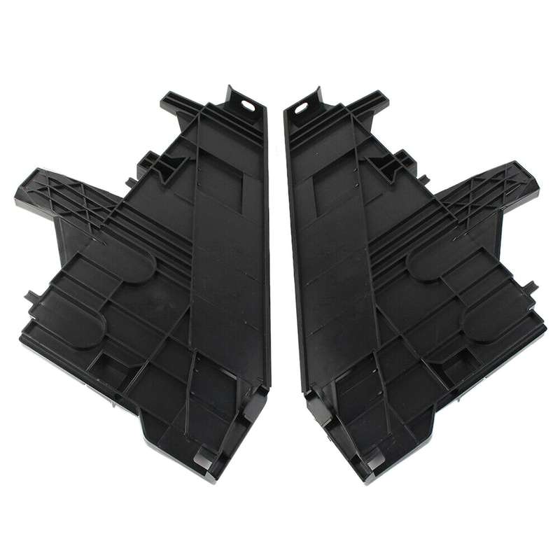 2X for 2 LR2 Head Light Lamp HeadLight Support Bracket Black Auto Parts Left + Right