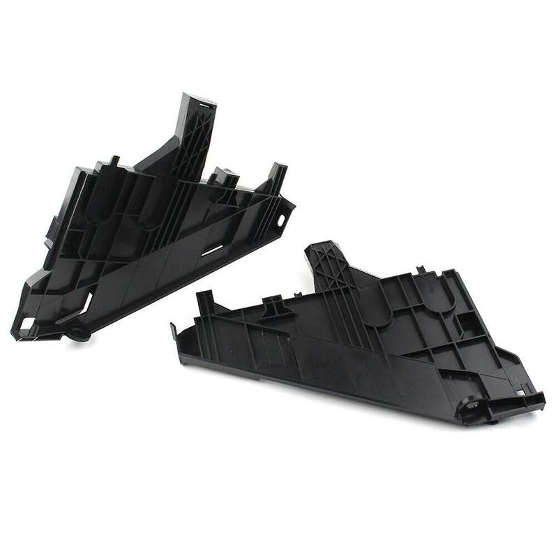 2X for 2 LR2 Head Light Lamp HeadLight Support Bracket Black Auto Parts Left + Right