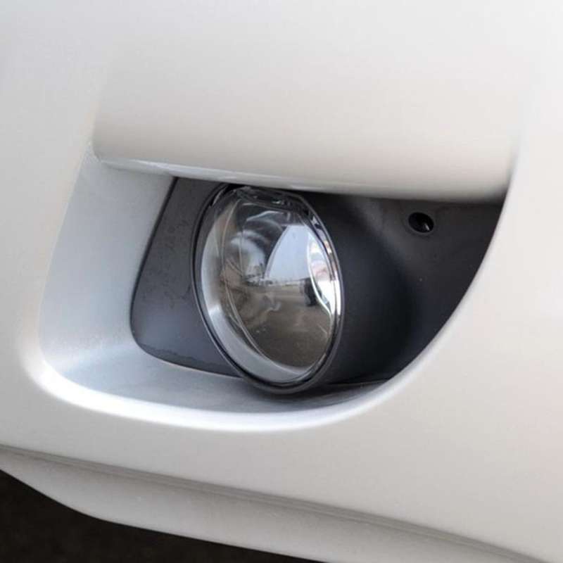 2X Front Bumper Fog Lamp Grill Frame Cover Trim for  7 Series E65 E66 2006-2008 51117142179 51117142