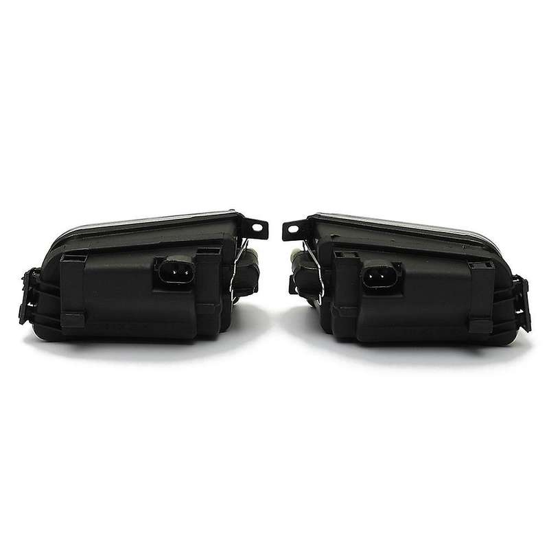2x Front Driving Bumper Fog Light Lamp for E39 528i 540i Z3 1997-2000 Black