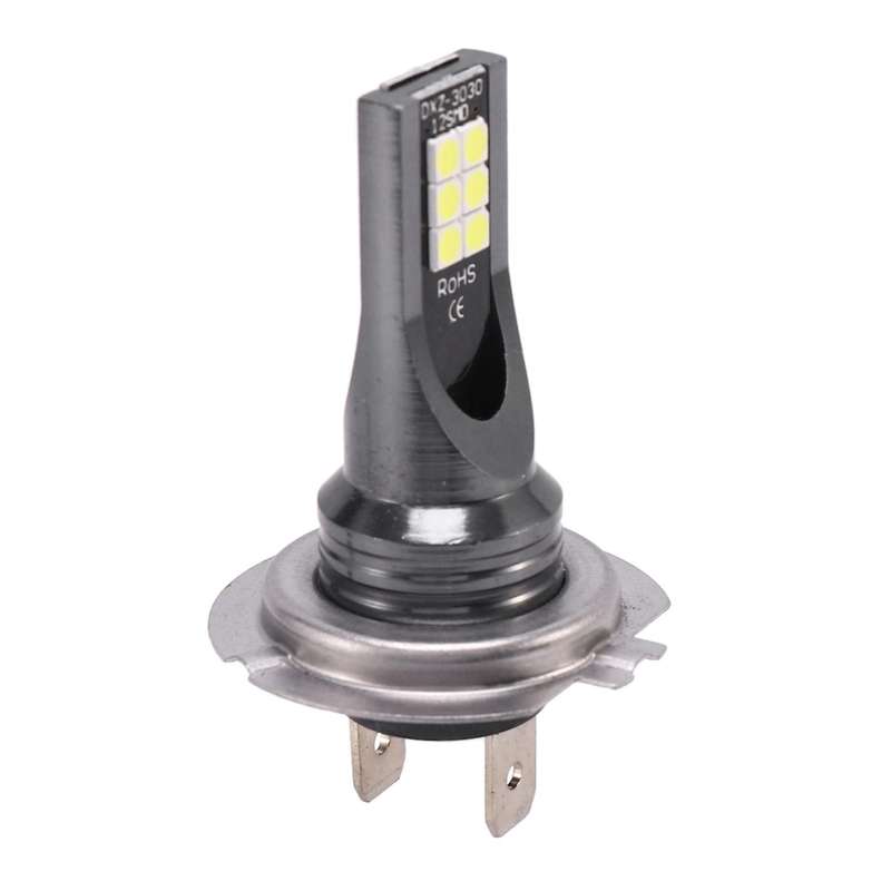 2X H7 CAR Headlight 24W 1200LM FOG Light Bulb6000K Driving DRL LED Lamp