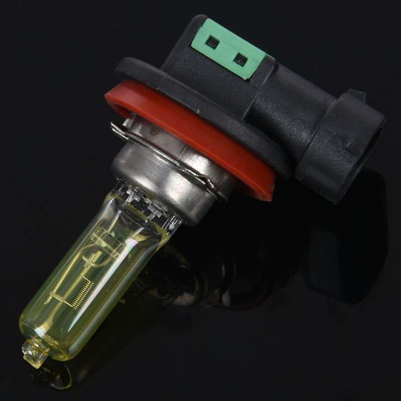 2x H8 35W Yellow Fog Light Headlight Lamp Halogen Bulb 2500K 12V