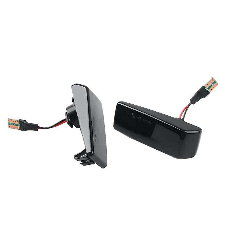 2X LED Dynamic Side Maker Repeater Lights Turn Signal Lamp for C E S SL W201 190 W202 W124 W140 R12