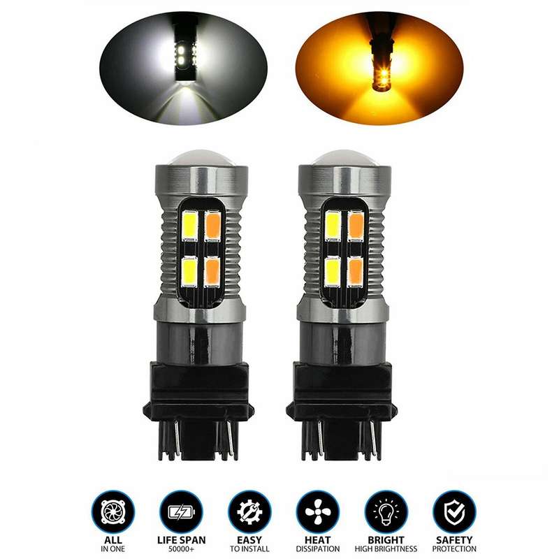 2X LED Light Color Bulb T25 3157 P27-7W 5630 20SMD Canbus Car Brake Reverse Lamp Turn Signal White